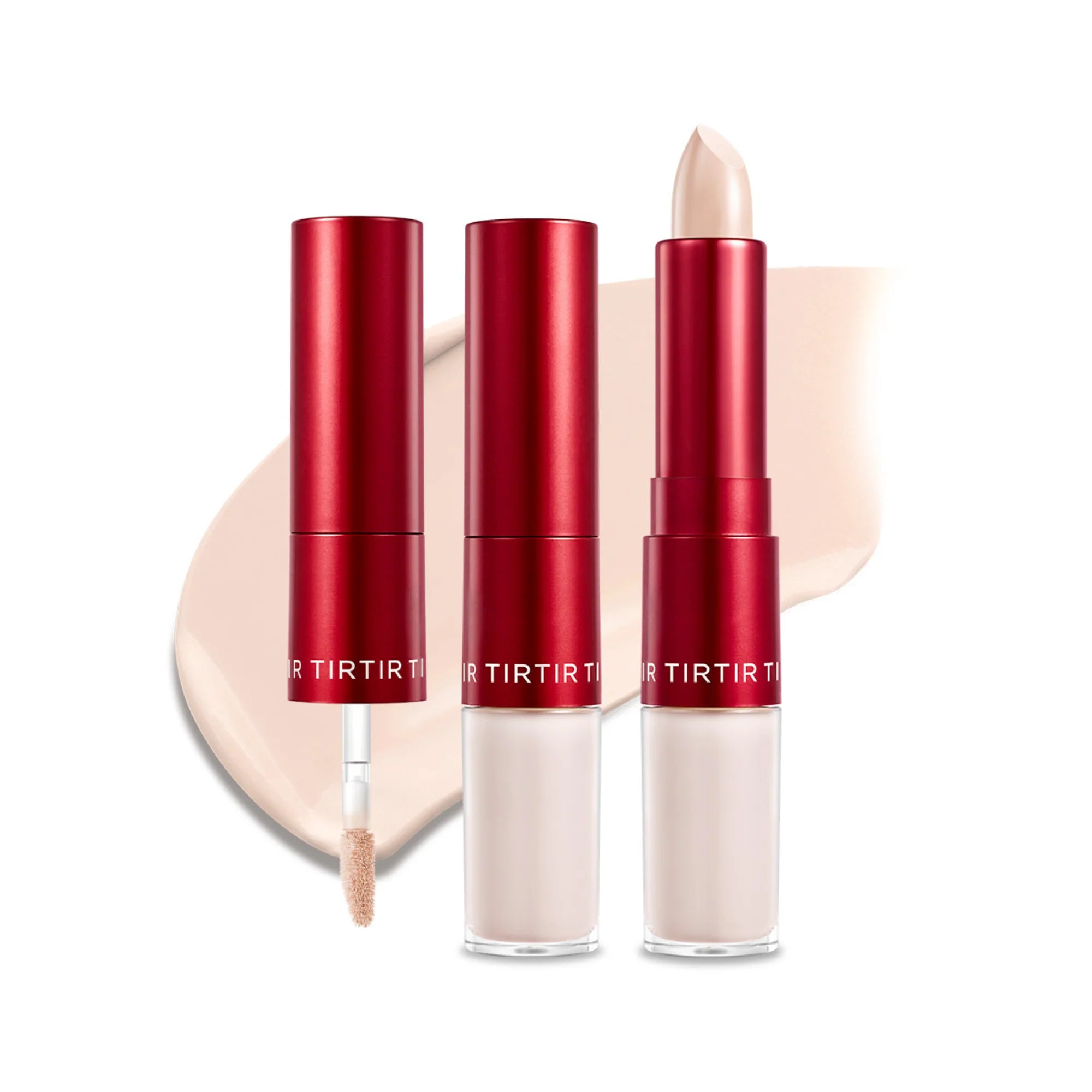 Divkāršas iedarbības izlīdzinošs konsīleris TIRTIR Glide & Hide Blurring Concealer