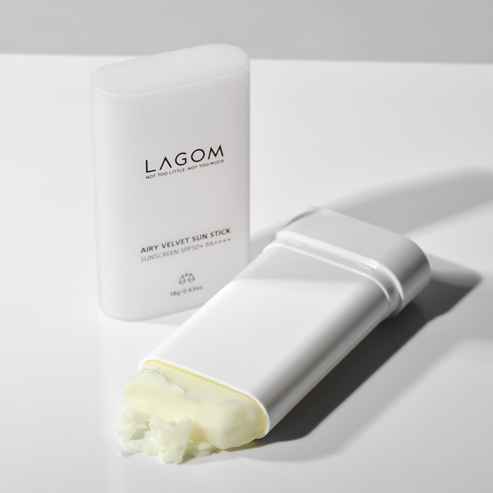 Matējošs saules aizsargzīmulis Lagom Airy Velvet Sun Stick SPF50+ PA++++