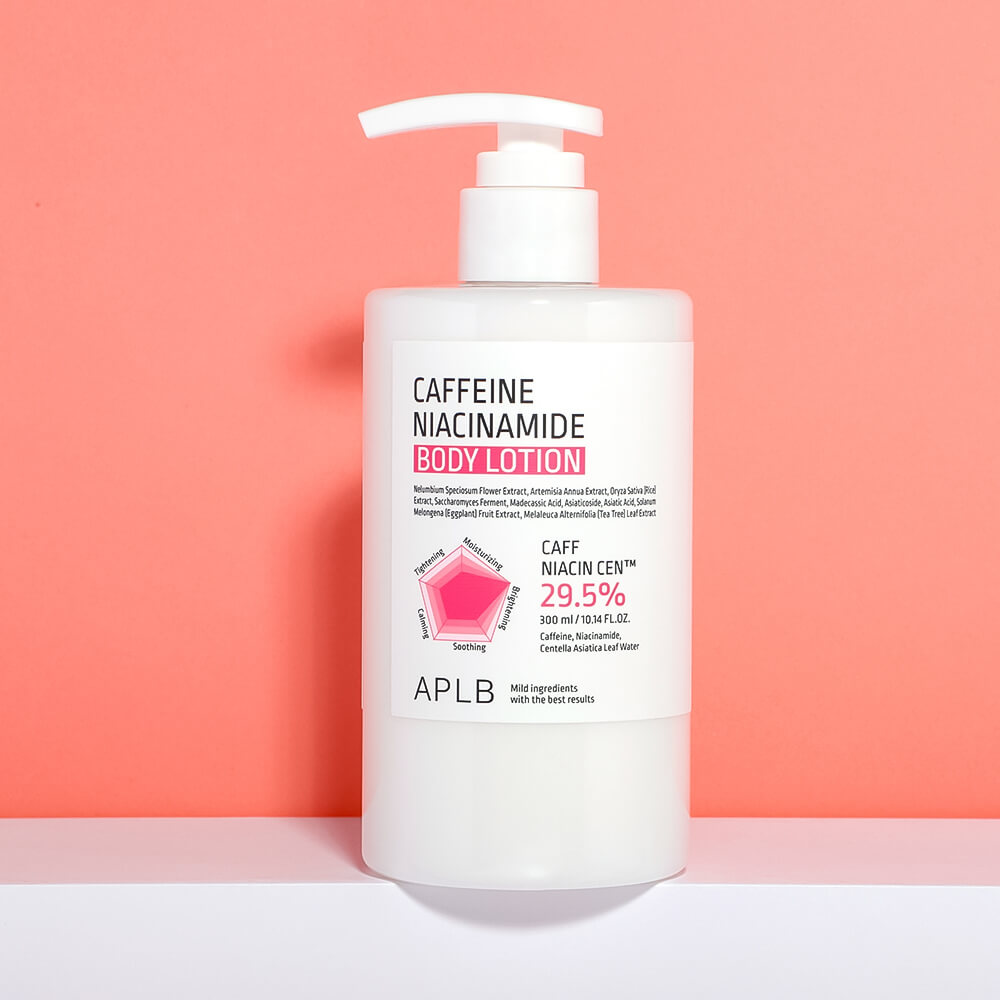 Ķermeņa losjons ar kofeīnu APLB Caffeine Niacinamide Body Lotion