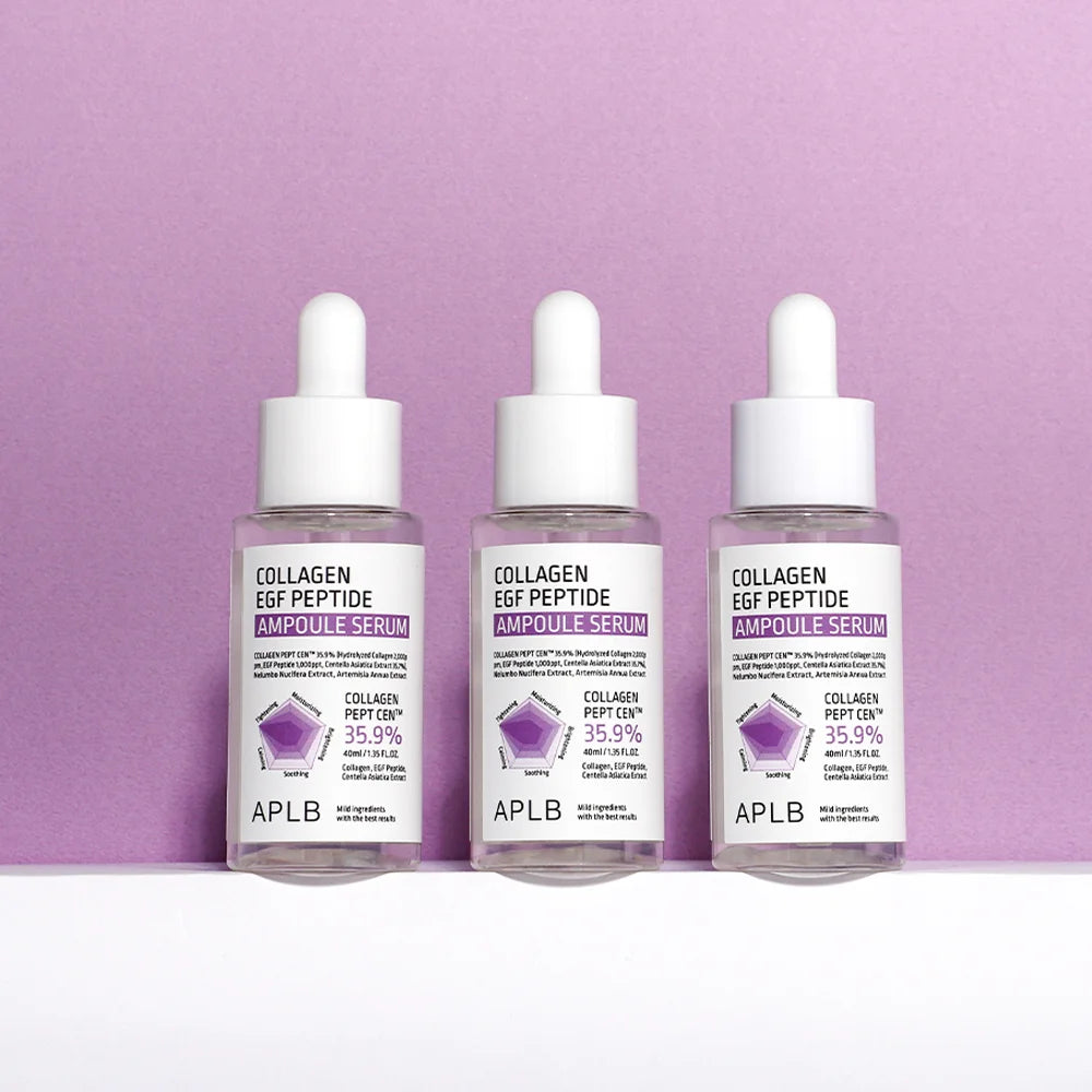 Pretnovecošanas sejas serums APLB Collagen EGF Peptide Ampoule Serum