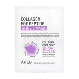 Восстанавливающая маска для лица с коллагеном и пептидами APLB Collagen EGF Peptide Sheet Mask