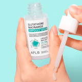 Izgaismojošs serums sejai APLB Glutathione Niacinamide Ampoule Serum