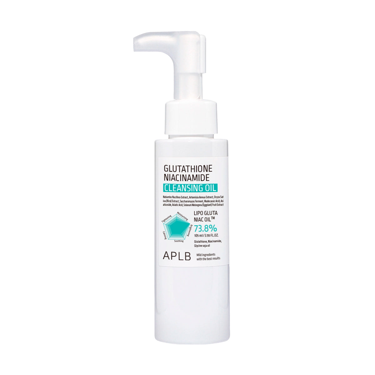 Attīrošā eļļa ar glutationu APLB Glutathione Niacinamide Cleansing Oil