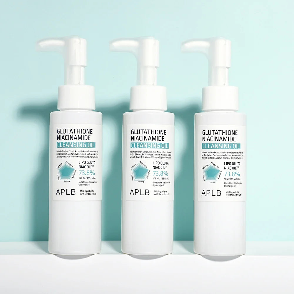 Attīrošā eļļa ar glutationu APLB Glutathione Niacinamide Cleansing Oil