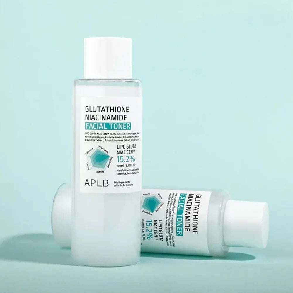 Izgaismojošs sejas toneris APLB Glutathione Niacinamide Facial Toner