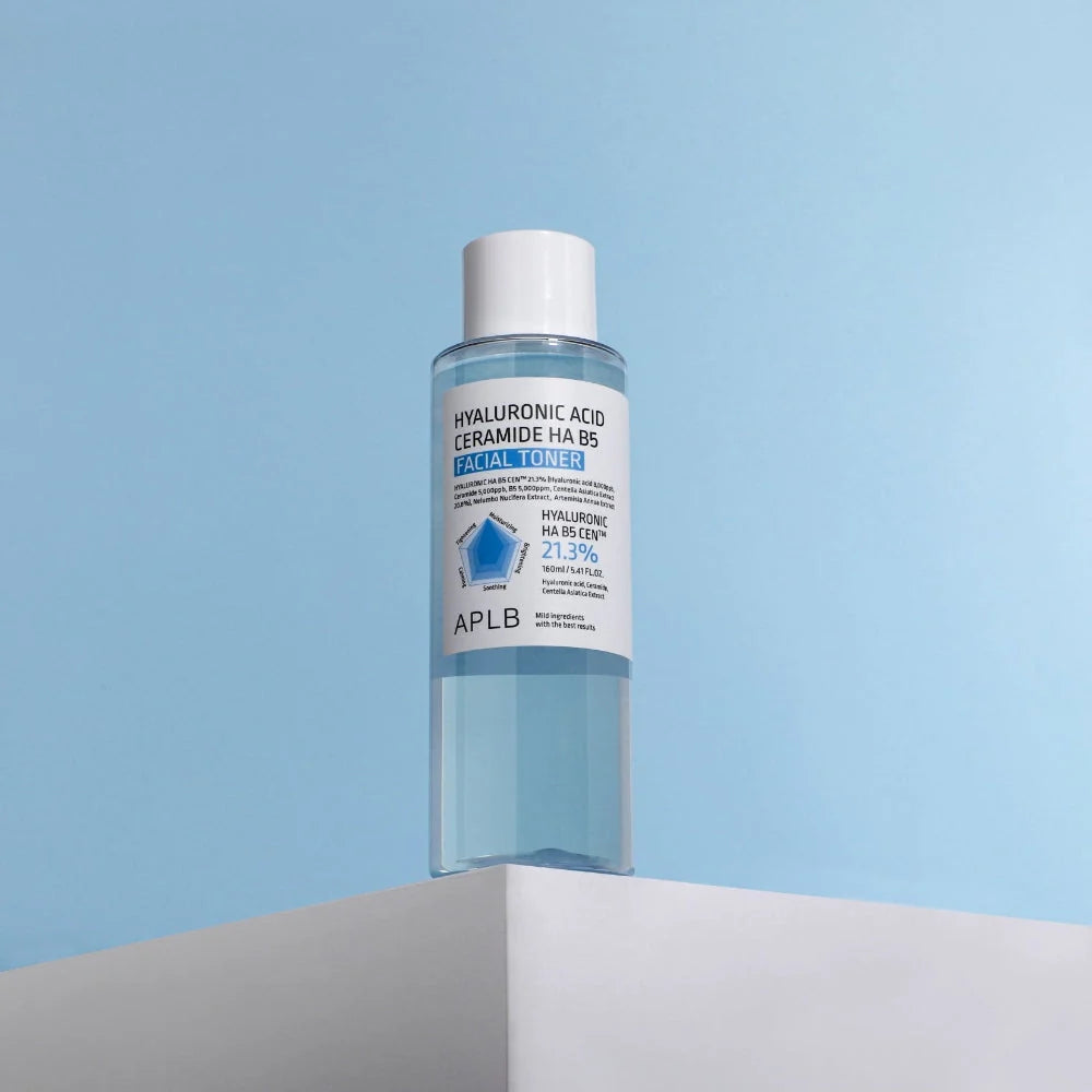 Mitrinošs sejas toneris APLB Hyaluronic Acid Ceramide HA B5 Facial Toner
