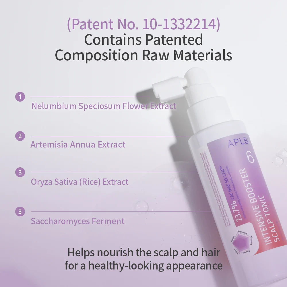 Galvas ādas toniks ar keratīnu APLB Intensive Booster Scalp Tonic