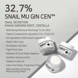 Sejas krēms ar gliemežu mucīnu APLB Snail Mucin Ginseng Facial Cream
