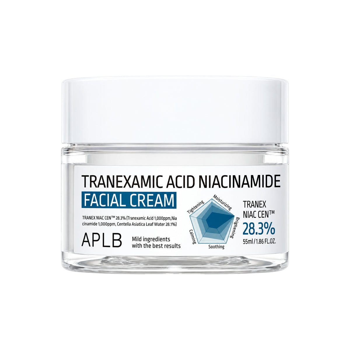 Pretpigmentācijas krēms APLB Tranexamic Acid Niacinamide Facial Cream