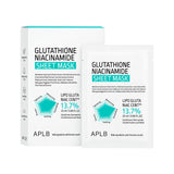 Auduma sejas maska ar glutathionu APLB Glutathione Niacinamide Sheet Mask