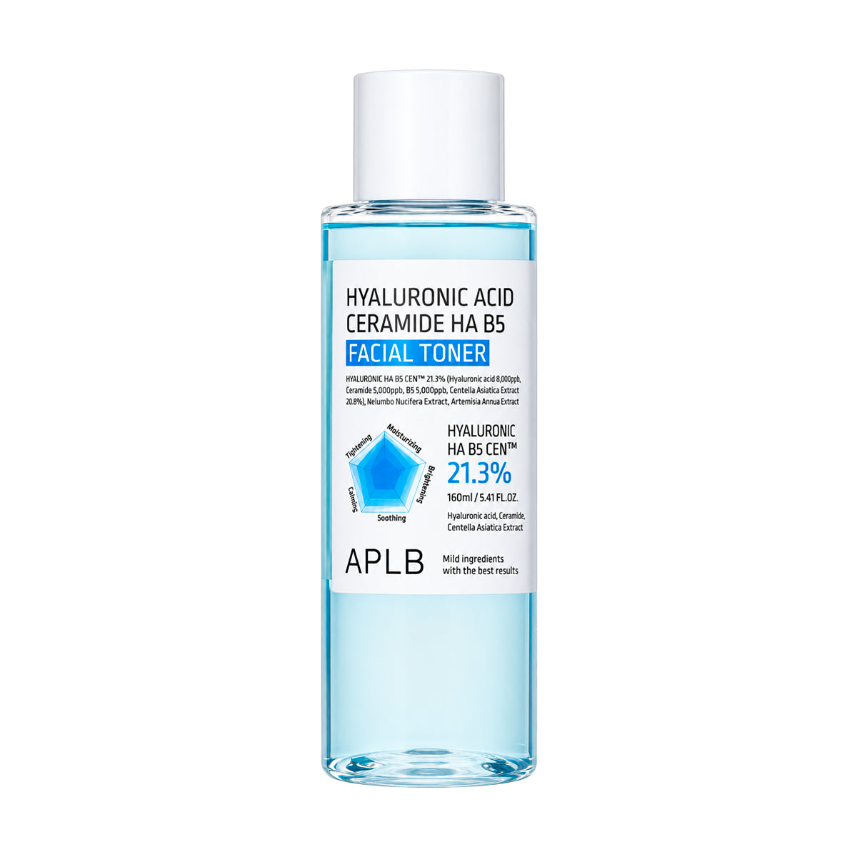 Mitrinošs sejas toneris APLB Hyaluronic Acid Ceramide HA B5 Facial Toner