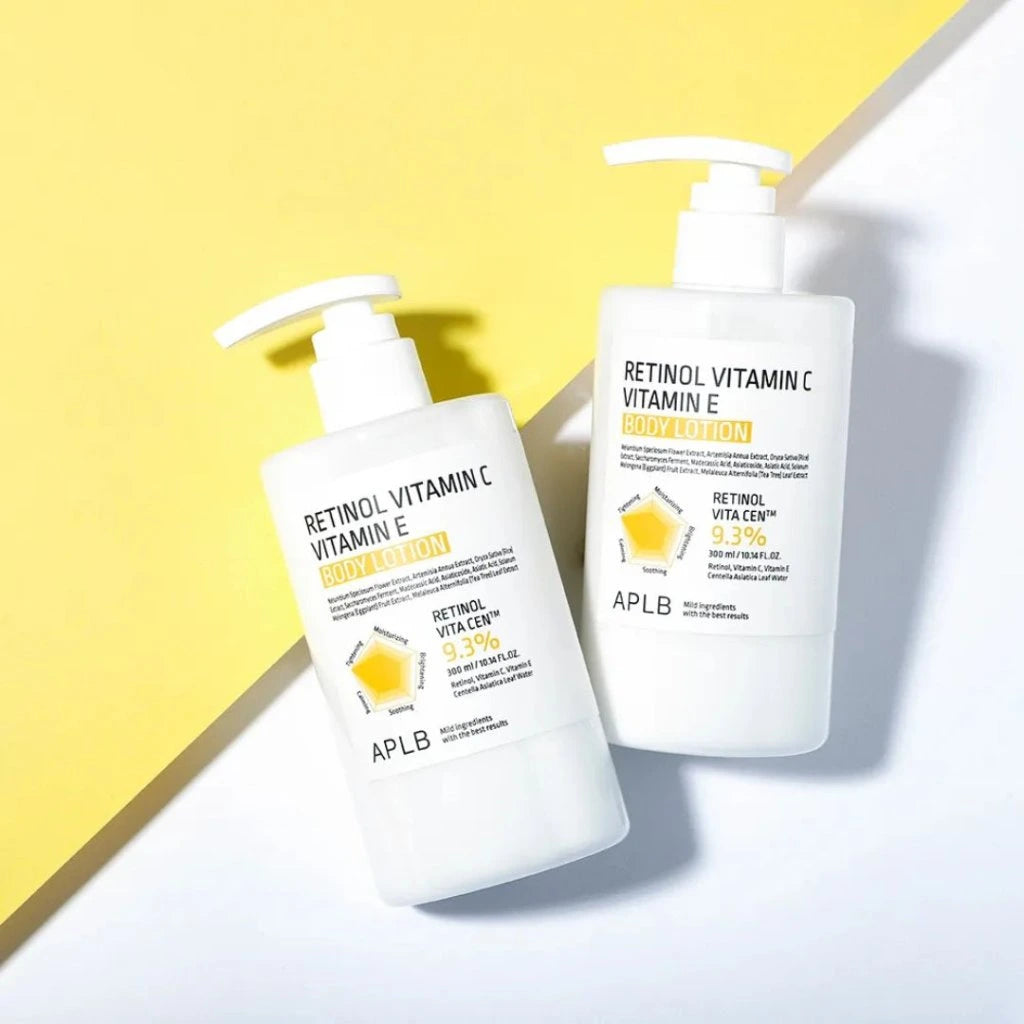 Лифтинг-лосьон для тела APLB Retinol Vitamin C Vitamin E Body Lotion