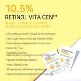 Balinoša sejas maska ar retinolu un vitamīniem APLB Retinol Vitamin C Vitamin E Sheet Mask