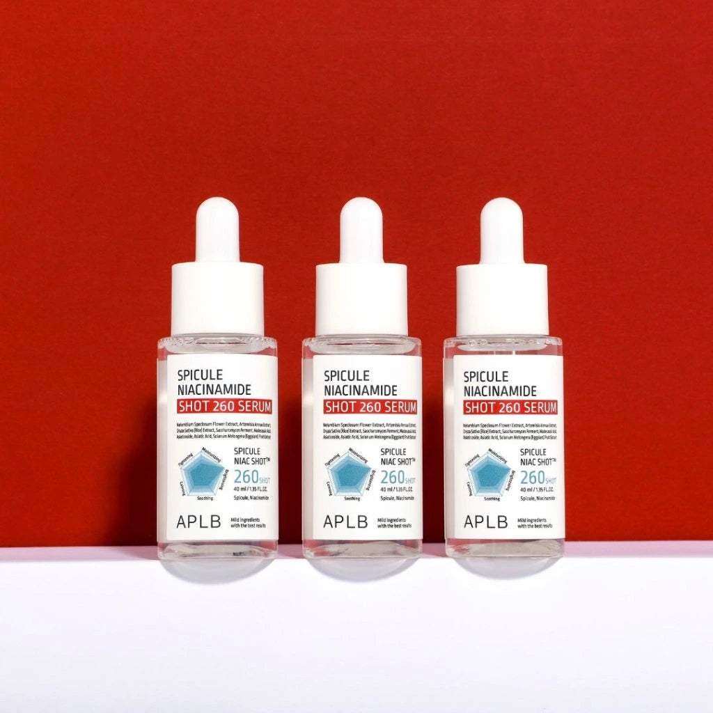 Balinošs serums ar mikrospīkulām APLB Spicule Niacinamide Shot 260 Serum