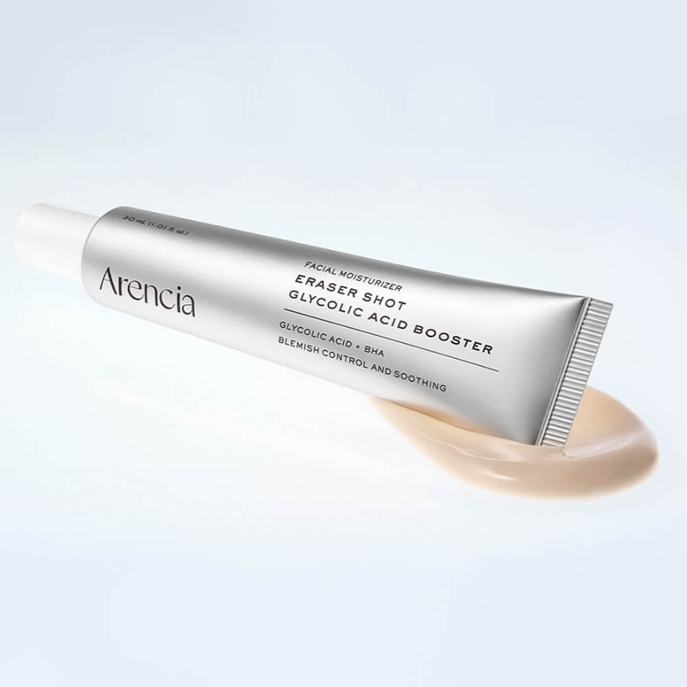 Serums sebuma kontrolei ARENCIA Eraser Shot Glycolic Acid Booster