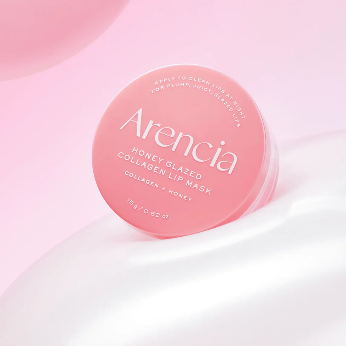 Mitrinoša lūpu maska ARENCIA Honey Glazed Collagen Lip Mask
