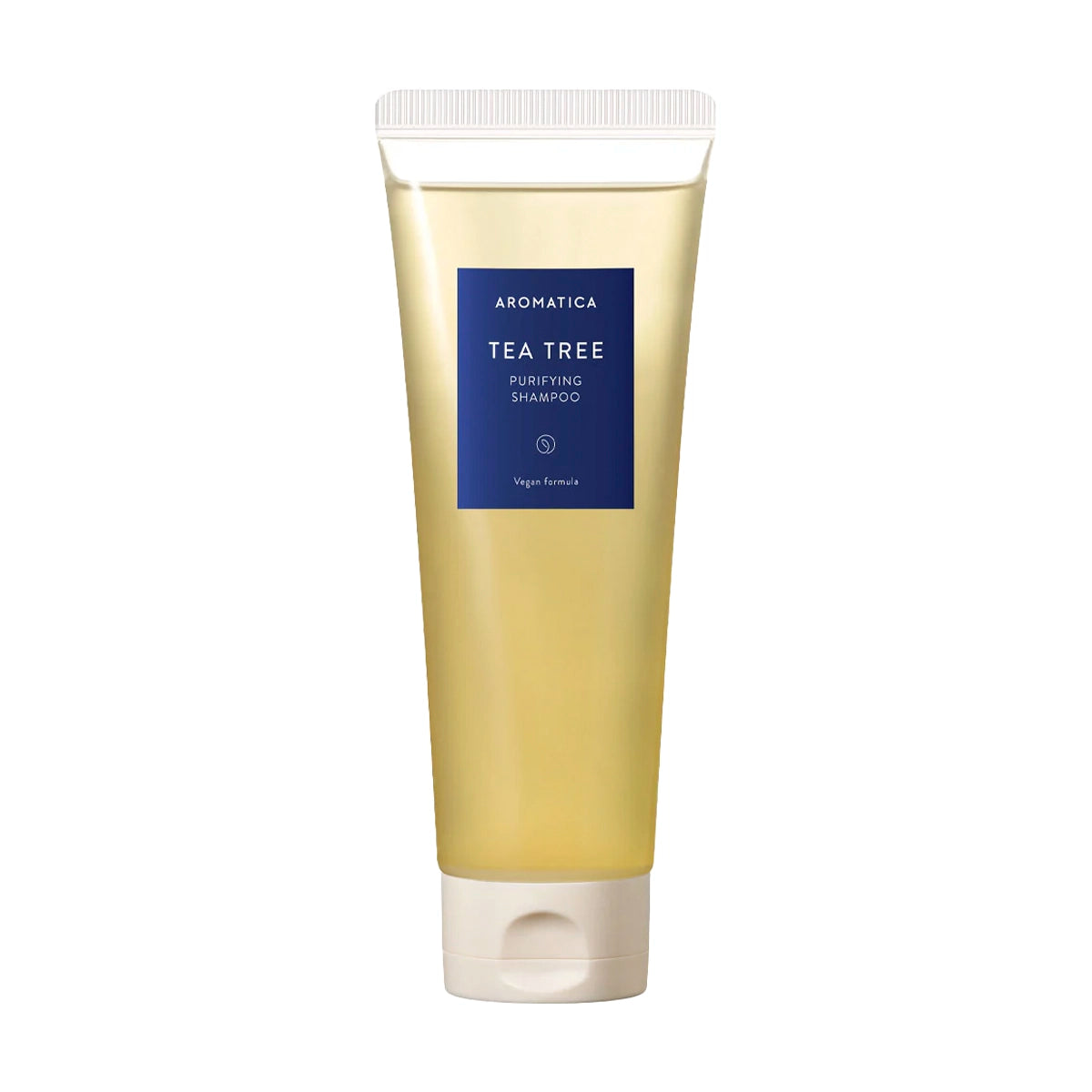 Bezsulfātu šampūns ar tējas koku taukainai galvas ādai AROMATICA Tea Tree Purifying Shampoo