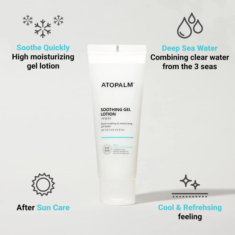 Успокаивающий гель-лосьон для чувствительной кожи Atopalm Soothing Gel Lotion