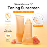 Tonējošs saules aizsargkrēms Abib Glutathiosome CC Sunscreen Toning Tube SPF50+ PA++++
