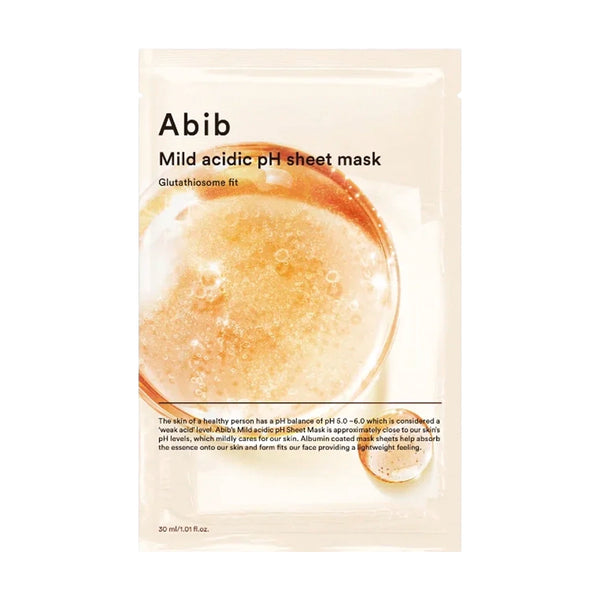 Sejas maska ādas kopšanai Abib Mild Acidic pH Sheet Mask