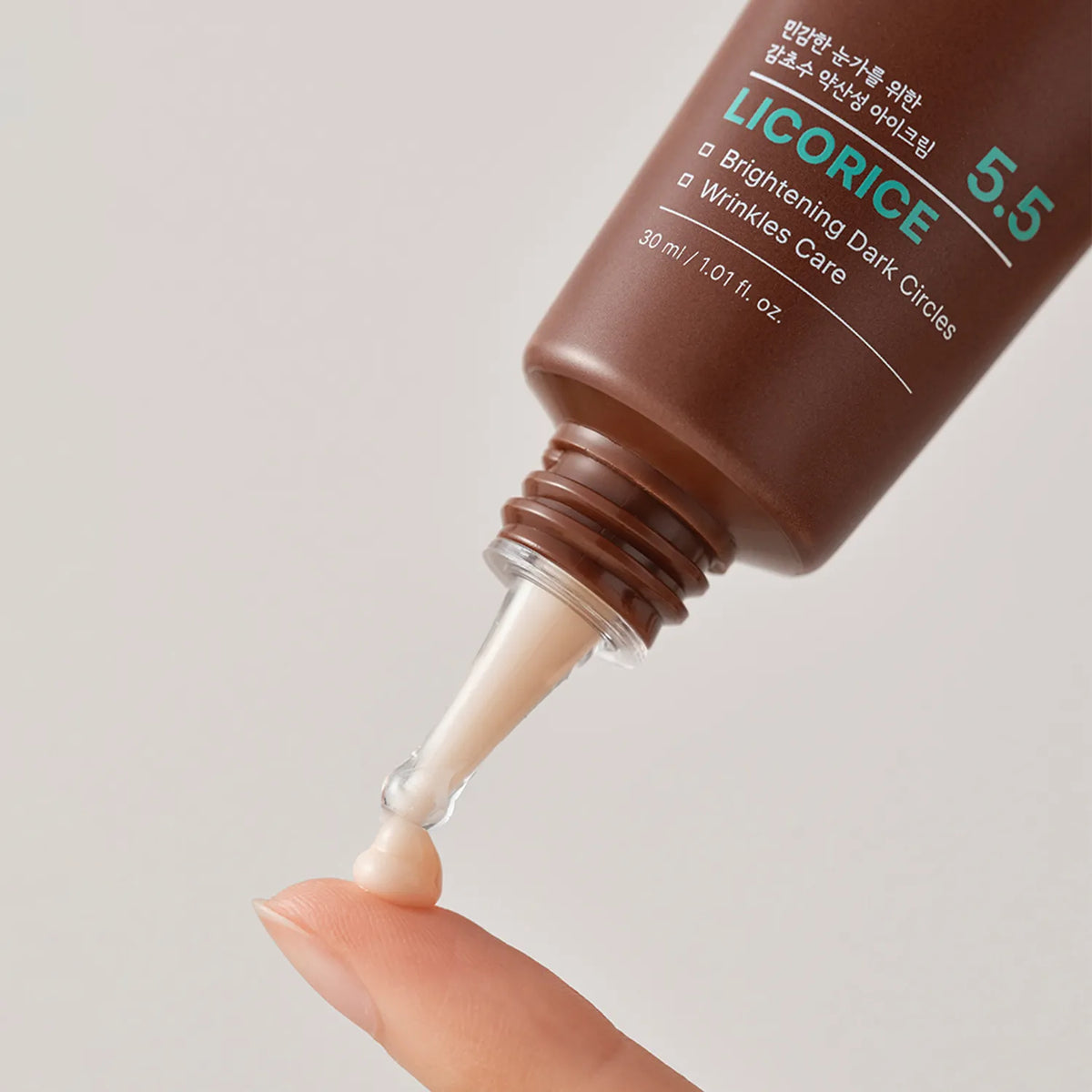Acu krēms ar lakricas ūdeni Acwell Licorice pH Balancing Intensive Eye Cream