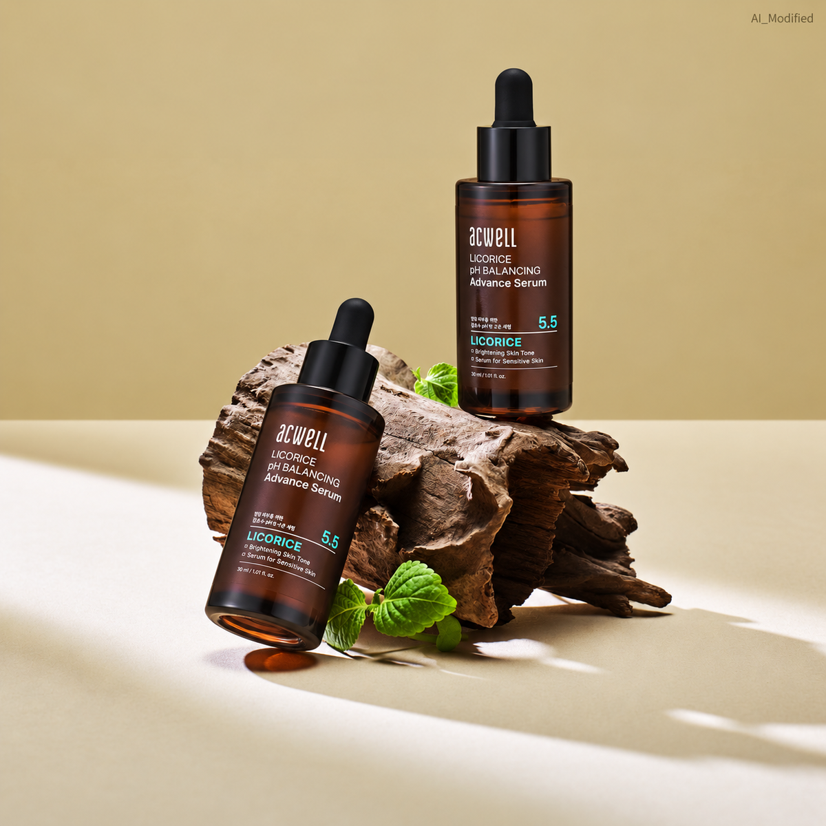 Mitrinošs sejas serums Acwell Licorice pH Balancing Advance Serum