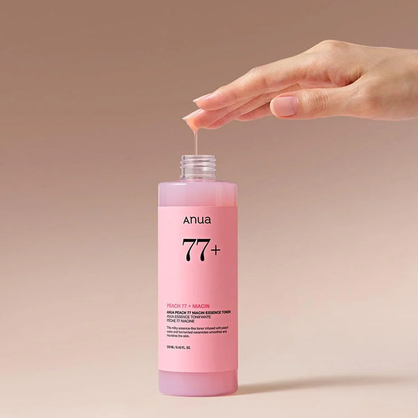 Toniks ar niacīna esenci Anua Peach 77 Niacin Essence Toner