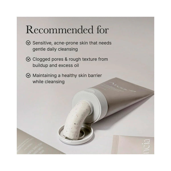 Porasattīrošas putas ar LHA un rīsu ekstraktu Arencia Rice + LHA Pore Control Rice Cake Cleanser