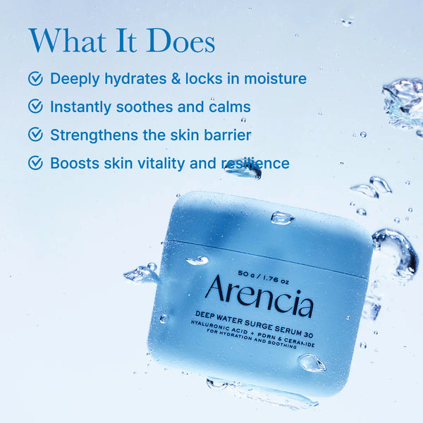 Интенсивная увлажняющая сыворотка Arencia Deep Water Surge Serum 30