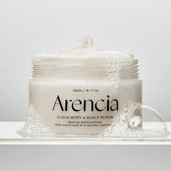Скраб для тела и кожи головы с белым чаем и нероли Arencia Fresh Cloud Body & Scalp Scrub White Tea & Neroli