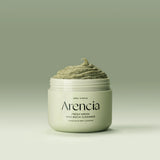 Очищающее средство с зелёным чаем и центеллой Arencia Fresh Green Rice Mochi Cleanser