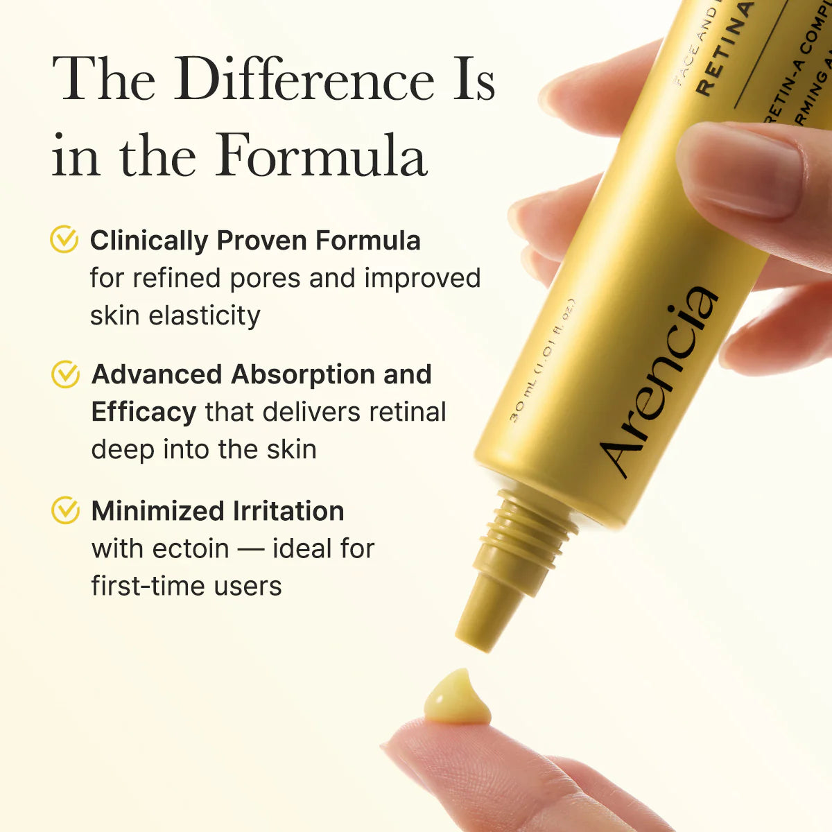 Aktīvais retinala būsteris Arencia Retinal Booster Shot