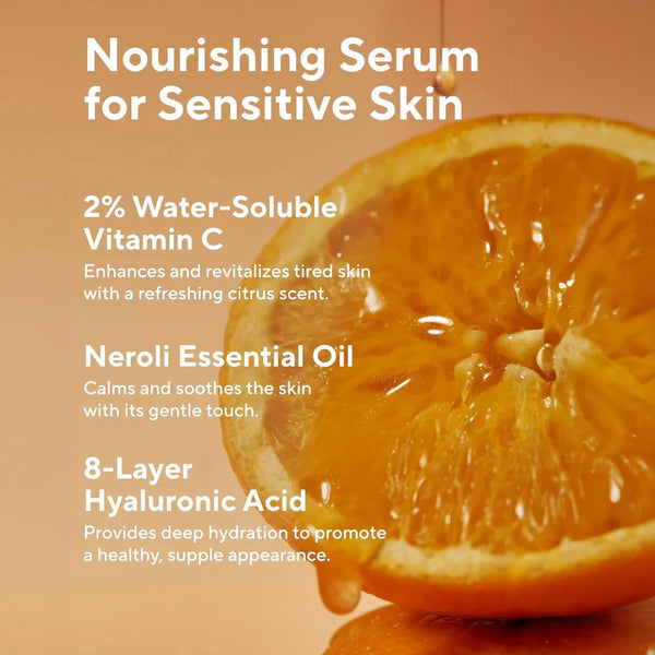 Serums mirdzošai ādai Aromatica Glow Vita C Toning Serum Orange & Neroli