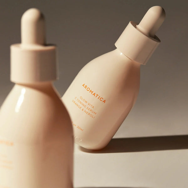 Serums mirdzošai ādai Aromatica Glow Vita C Toning Serum Orange & Neroli