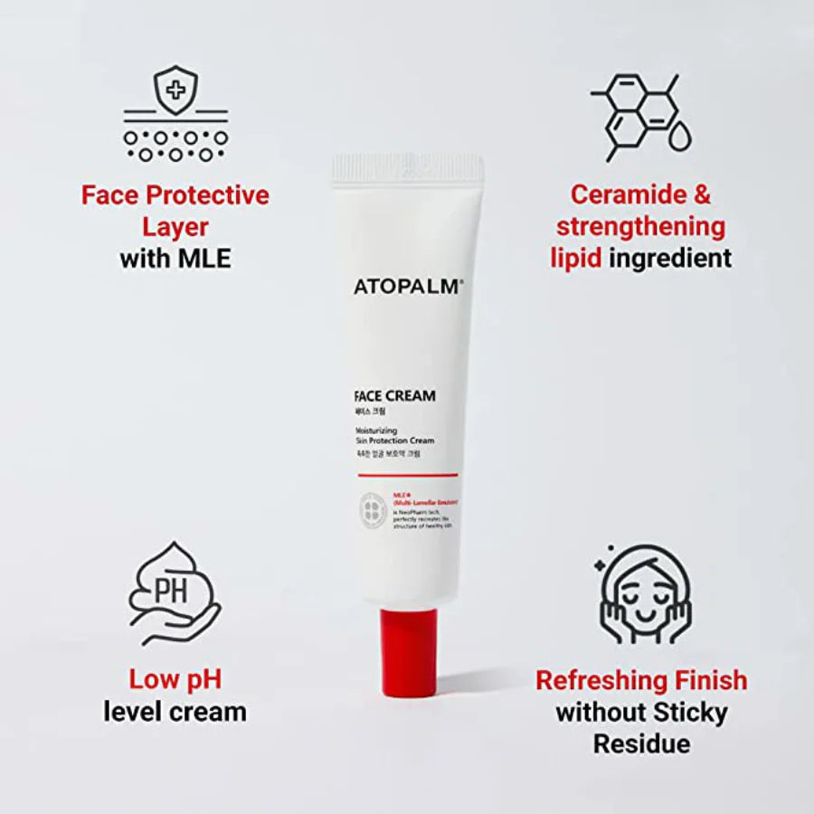 Восстанавливающий ламеллярный крем для лица Atopalm Face Cream