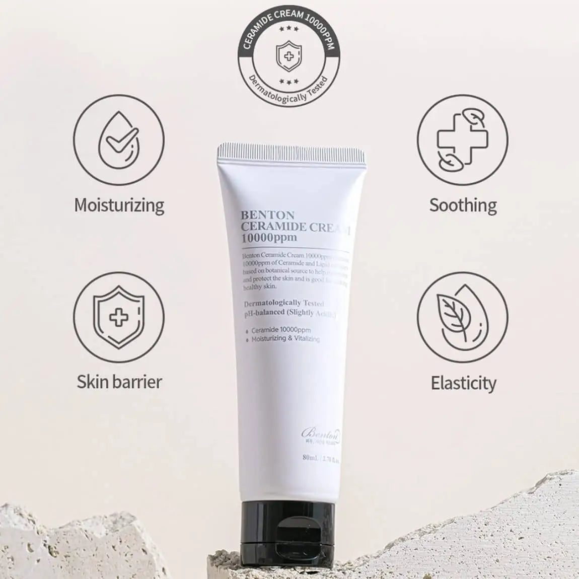 Mitrinošs sejas krēms Benton Ceramide Cream 10000ppm