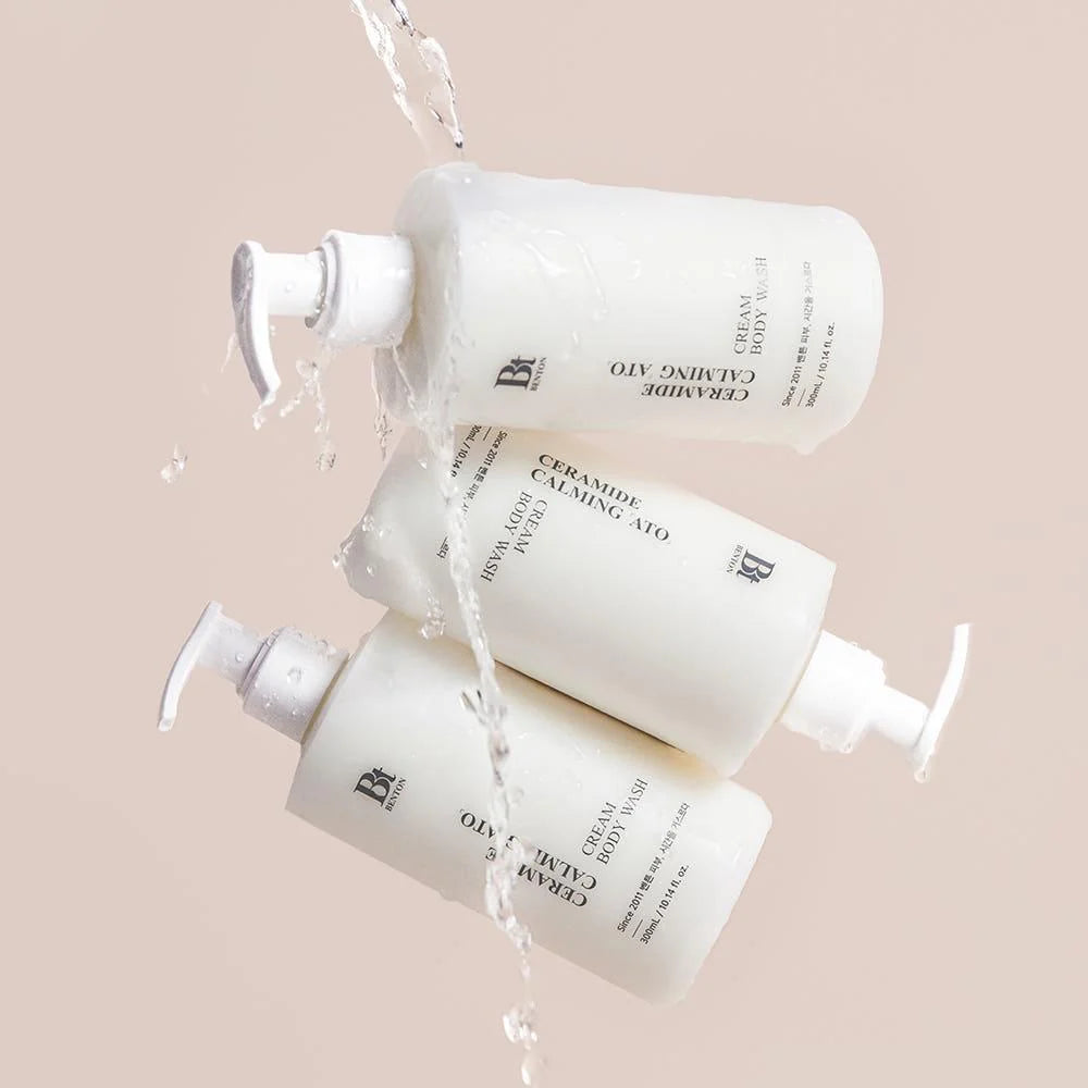 Nomierinoša dušas želeja Benton Ceramide Calming Ato Body Wash