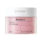 Gela spilventiņi ar toniku un kolagēnu Biodance Collagen Gel Toner Pads