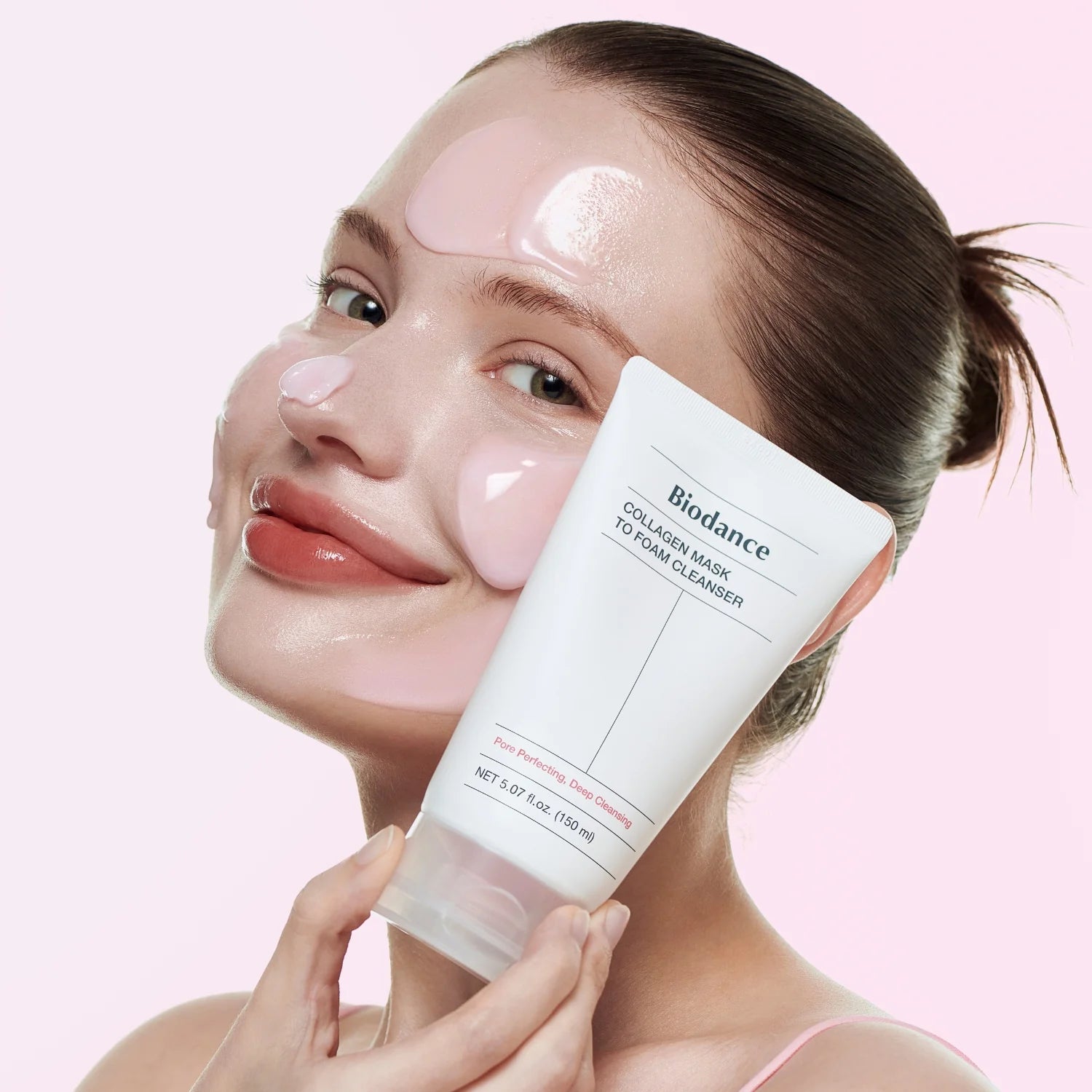 Коллагеновая маска-пенка для мягкого очищения Biodance Collagen Mask to Foam Cleanser