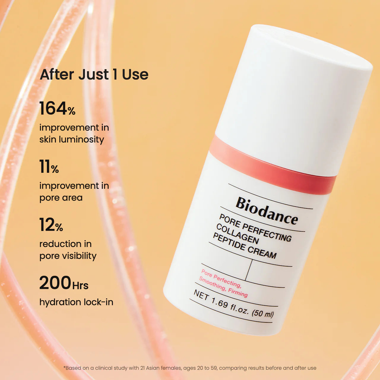 Крем для сужения пор и лифтинга Biodance Pore Perfecting Collagen Peptide Cream