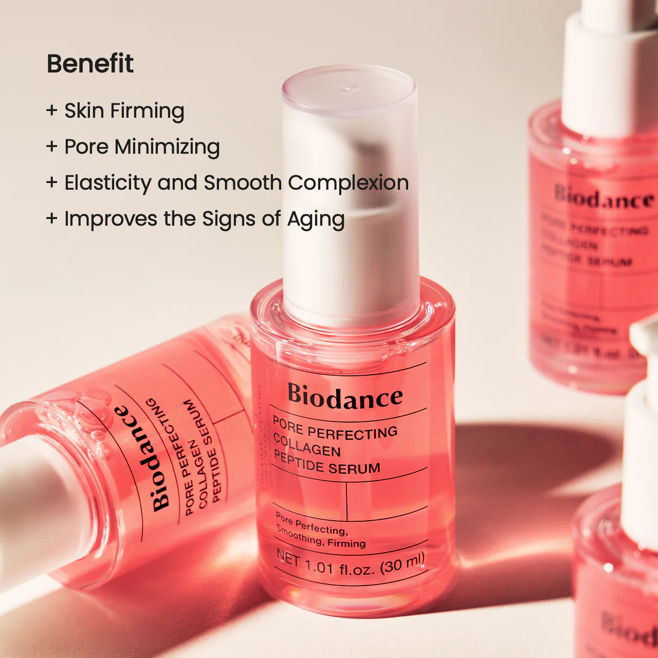 Сыворотка для сужения пор Biodance Pore Perfecting Collagen Peptide Serum