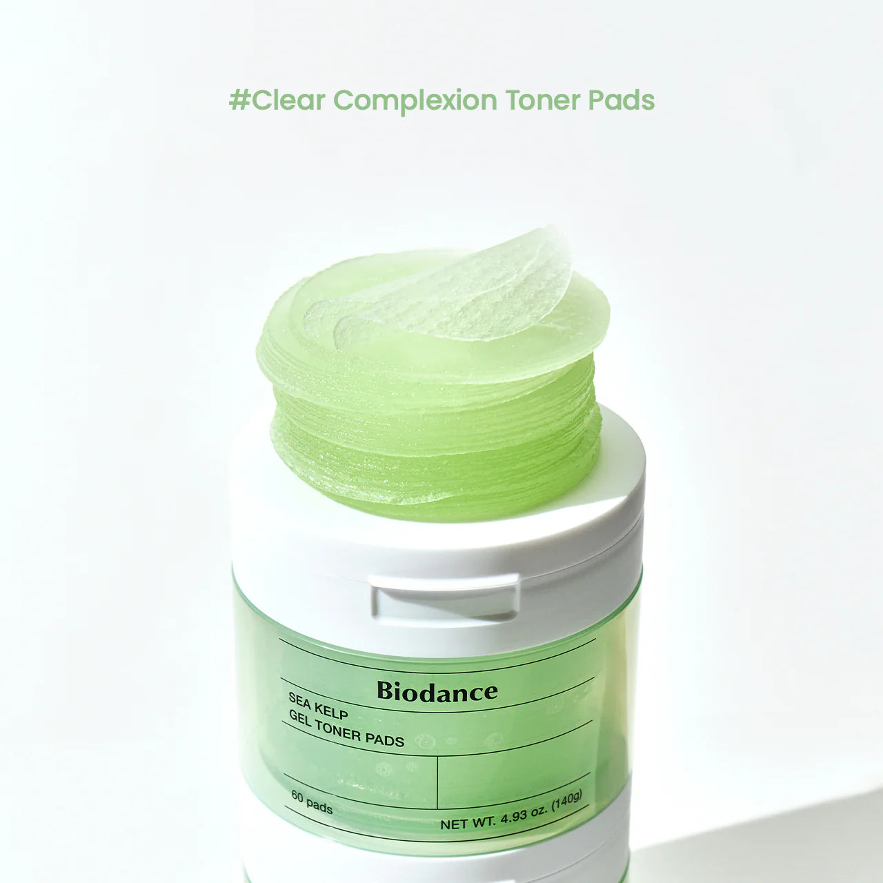 Nomierinoši gela spilventiņi Biodance Sea Kelp Gel Toner Pad