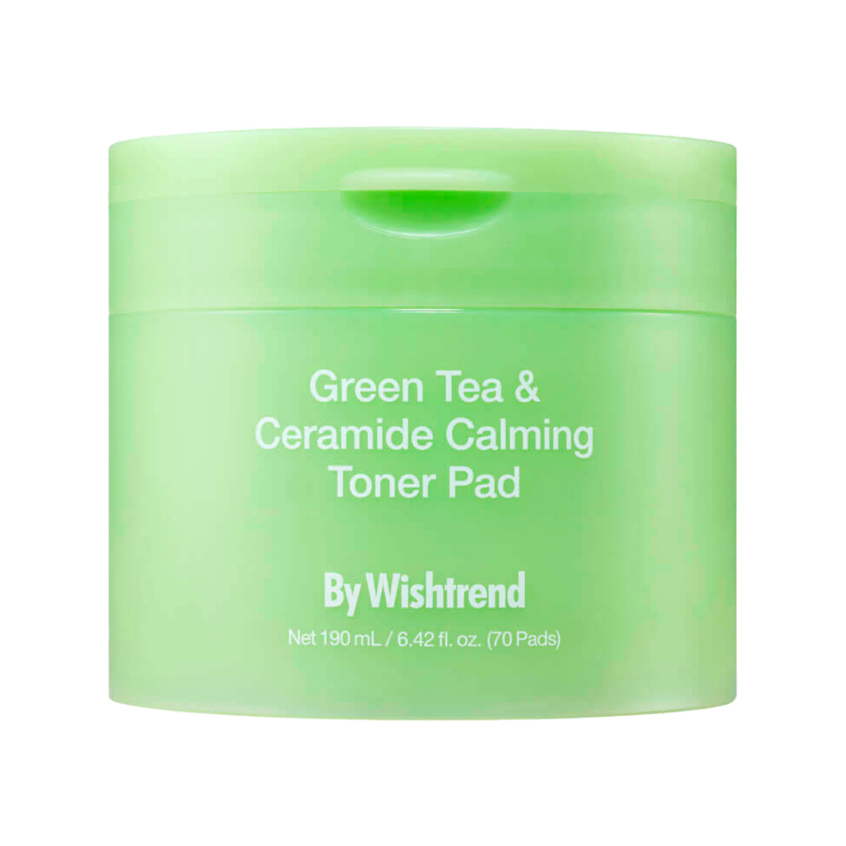 Успокаивающие пэды By Wishtrend Green Tea & Ceramide Calming Toner Pad