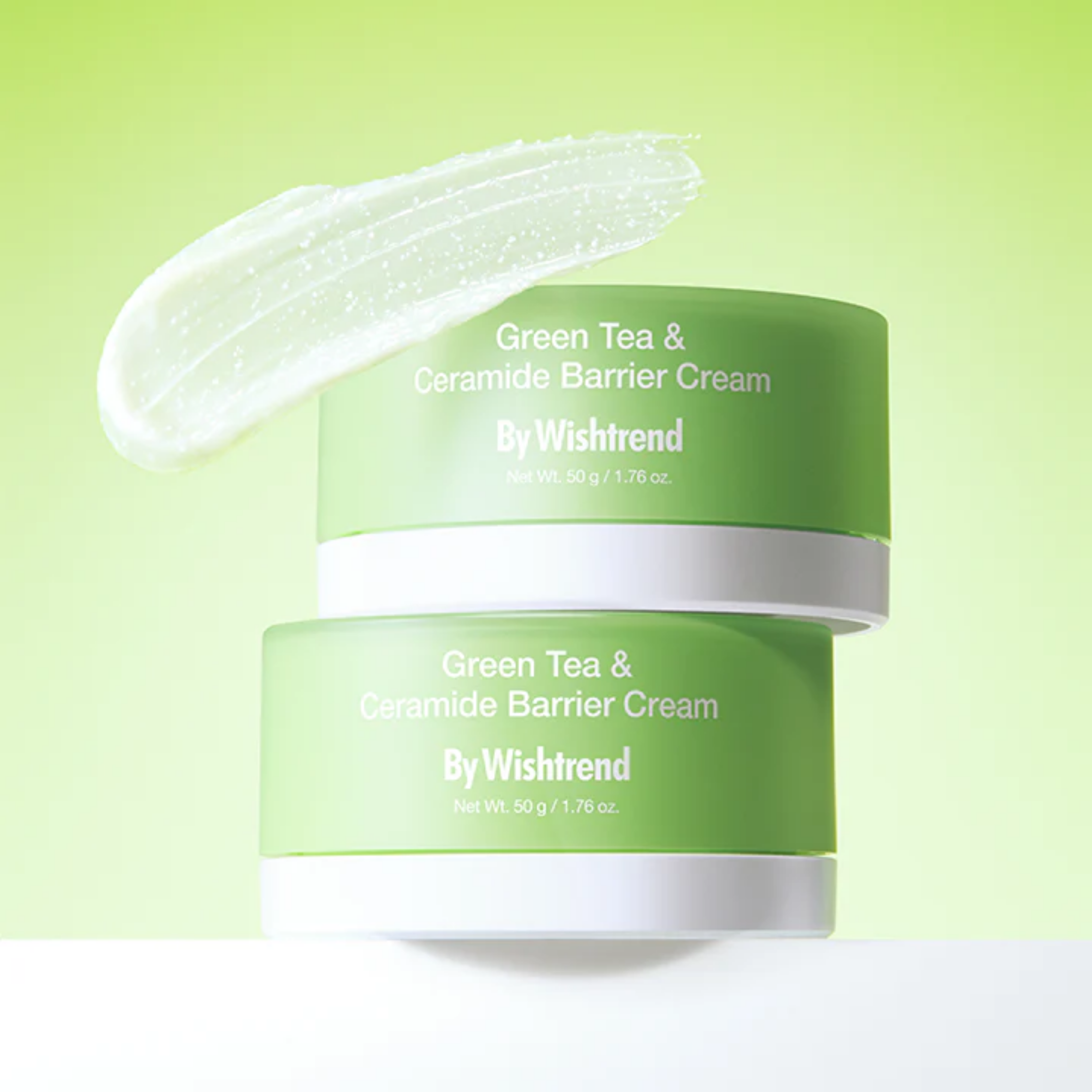 Mitrinošs krēms By Wishtrend Greentea & Ceramide Barrier Cream