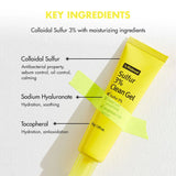 Lokālais gēls pret iekaisumiem By Wishtrend Sulfur 3% Clean Gel