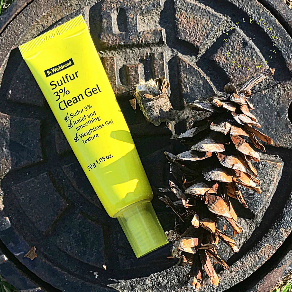 Lokālais gēls pret iekaisumiem By Wishtrend Sulfur 3% Clean Gel