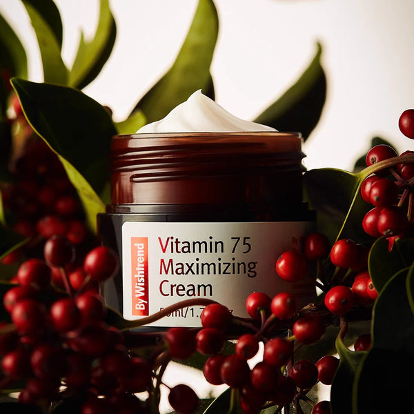 Izgaismojošs sejas krēms By Wishtrend Vitamin 75 Maximizing Cream
