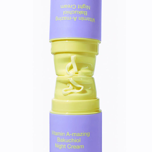 Ночной антивозрастной крем с ретиналем и бакучиолом By Wishtrend Vitamin A-mazing Bakuchiol Night Cream