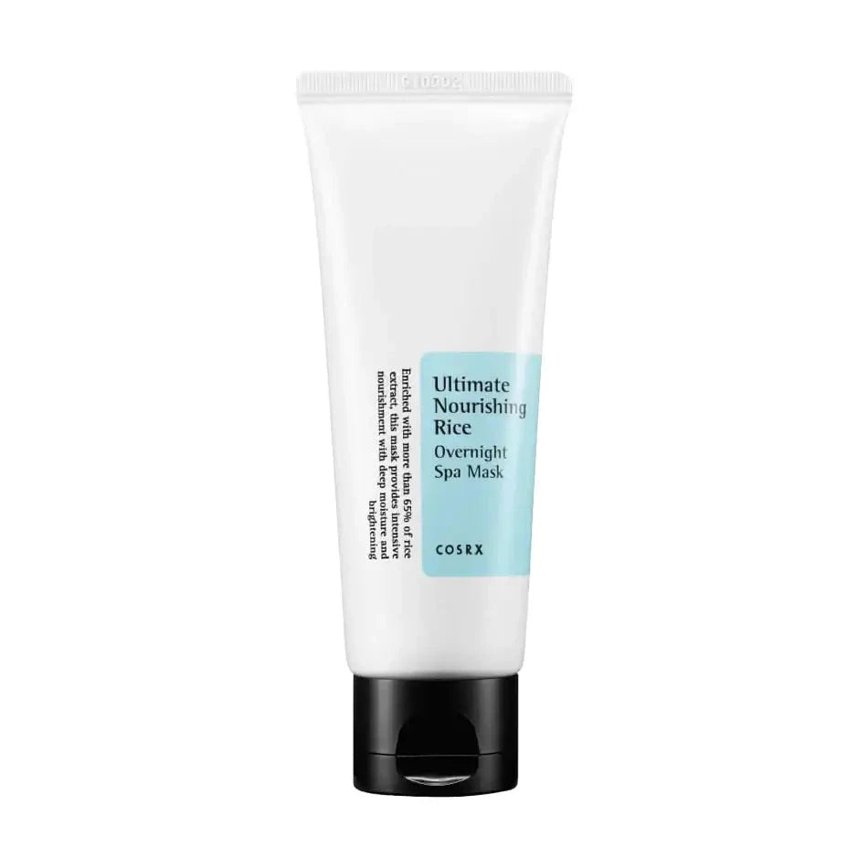 Barojoša nakts maska COSRX Ultimate Nourishing Rice Overnight Spa Mask