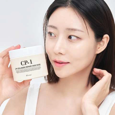 Proteīna maska matiem ar keramīdiem CP-1 LPP Collagen Repair Hair Mask